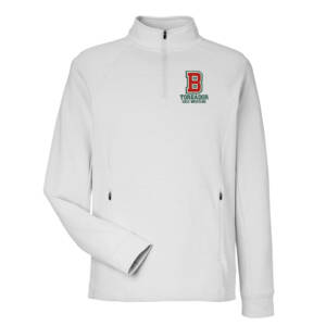 Boone Girls Wrestling North End Men’s Rhythm Waffle Quarter Zip Pullover -Platinum