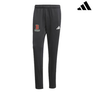 Boone Girls Wrestling Adidas Game and Go Men 3 Bar Training Pants Black