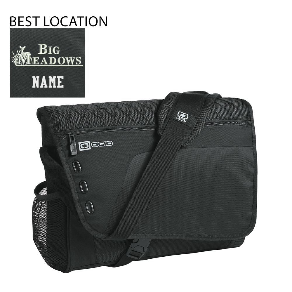 Big Meadows OGIO - Vault Messenger bag-Black