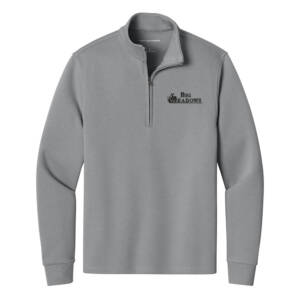 Big Meadows Port Authority Wearever Signature Double Pique 1/4 Zip – GustyGrey
