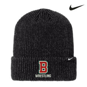 Boone Wrestling Nike Terra Beanie-Black Heather