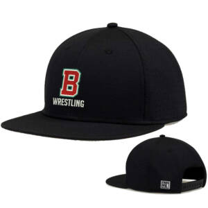 Boone Wrestling The Game Perforated GameChanger Snapback Cap – Black