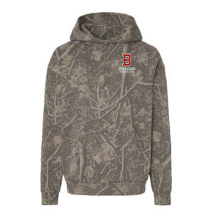 Boone Wrestling Unisex Boulevard Heavyweight Hooded Sweatshirt-Deadwood Tree Camo