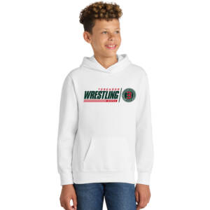Boone Wrestling Youth Fan Favorite Hooded Sweatshirt-White