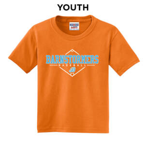 Barnstormers BB Youth Short Sleeve Tee – Tennese ORANGE