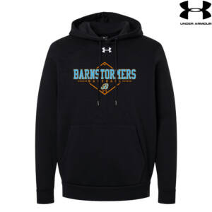 Barnstormers BB Under Armour Men’s Team Icon Fleece Hoodie – Blackwhite