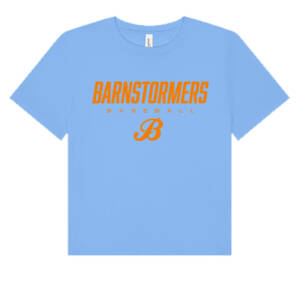 Barnstormers BB BELLA CANVAS Women’s 6 Ounce Heavyweight Tee – CarolinaBlue