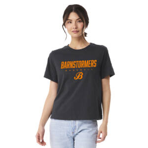 Barnstormers BB BELLA CANVAS Women’s 6 Ounce Heavyweight Tee – DarkGrey