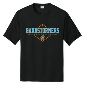 Barnstormers BB Unisex Essential Performance Tee – JetBlack