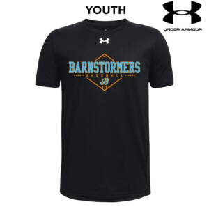 Barnstormers BB Under Armour short sleeve YOUTH Team Tech Tee – 001Black