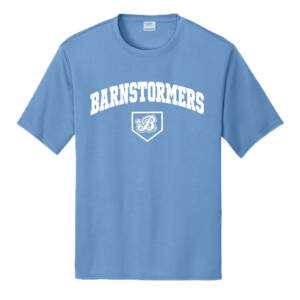 Barnstormers BB Men Essential Performance Tee – CarolinaBlue