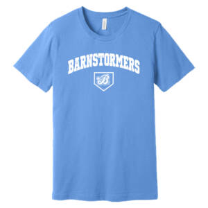 Barnstormers BB Bella Canvas Short Sleeve  T Shirt – Carolina Blue