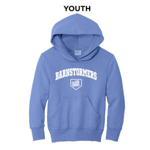 Barnstormers BB  Youth Hooded Sweatshirt – Carolina Blue