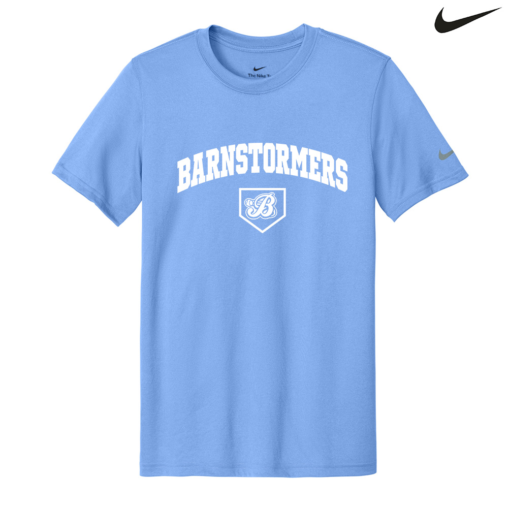 Barnstormers BB Nike Swoosh Sleeve rLegend Tee - ValorBlue