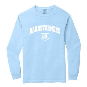 Barnstormers BB Comfort Colors Unisex Heavyweight Ring Spun Long Sleeve Tee – Hydrangea