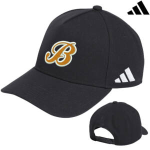 Barnstormers BB Adidas A Frame Snap Back Cap Black