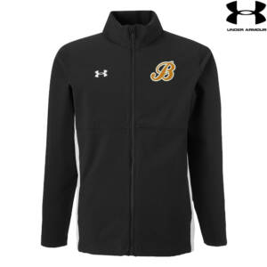 Barnstormers BB Under Armour UA Rival Stretch Woven Men’s Full Zip – 001Black