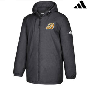 Barnstormers BB Adidas GAME BUILT heavyweight Jacket BLACK (S, M, XL)