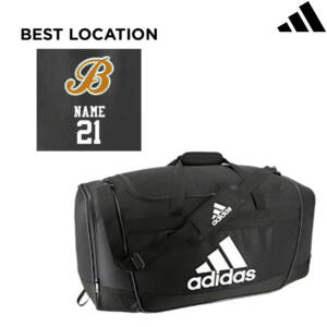 Barnstormers BB Adidas Defender IV Large Duffle (29″X15″X12″) Black