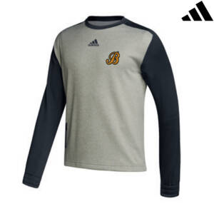 Barnstormers BB adidas Men’s Team Issue Crew Black/Medium Grey Heather