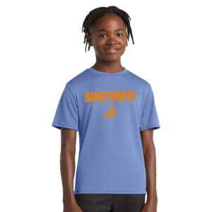 Barnstormers BB  Essential Performance Tee YOUTH – CarolinaBlue
