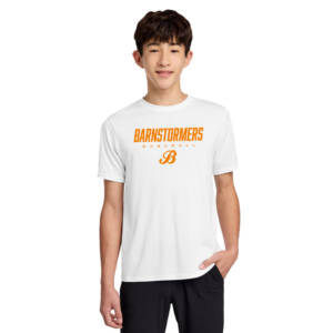 Barnstormers BB Essential Performance Tee YOUTH – White
