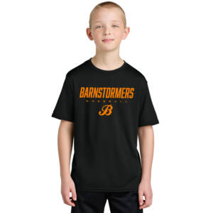 Barnstormers BB Essential Performance Tee YOUTH – JetBlack