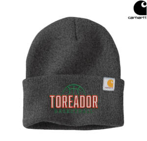 Boone Toreador BB Carhartt  Acrylic Watch Cap 2.0 beanie stocking cap with cuff – Coal Heather