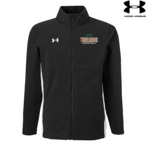 Boone Toreador BB Under Armour UA Rival Stretch Woven Men’s Full Zip – Black