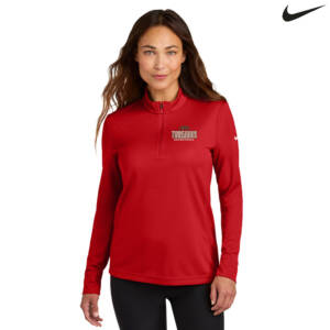Boone Toreador BB Nike Women’s Essential 1/2 Zip Cover Up – UniversityRed