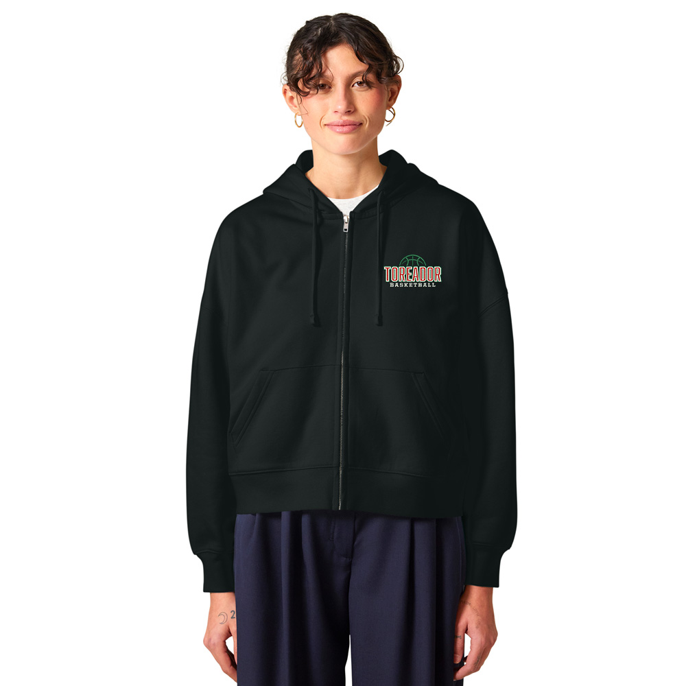 Boone Toreador BB Stanley/Stella Women’s Stella Ida Full Zip Hooded Sweatshirt - Black