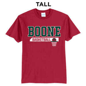 Boone Toreador BB  Tall Core Blend short Sleeve T Shirts – RED