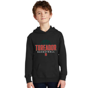 Boone Toreador BB  Youth Fan Favorite Hooded Sweatshirt-Black