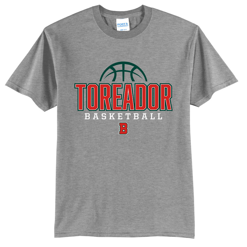 Boone Toreador BB Unisex Short Sleeve Tee -Athletic Heather