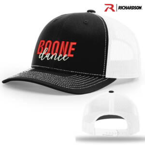 Toreadors Dance Richardson Pro Crown Mesh Back Adjustable back cap Split-Black/White