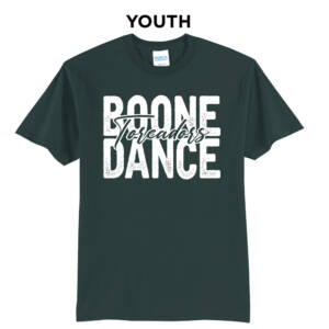 Toreadors Dance Youth Short Sleeve T Shirt -Dark Green