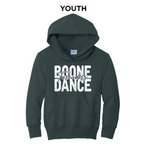 Toreadors Dance Youth Hooded Sweatshirt – Dark Green