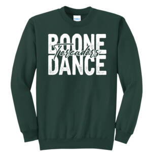 Toreadors Dance Unisex Core Fleece Crewneck Sweatshirt -Dark Green