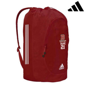 Boone Wrestling TG Adidas Wrestling Gear Bag 24″X12″X11″ RED