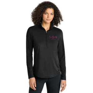Core Beauty  OGIO Women’s Regain 1/2 Zip – Blacktop