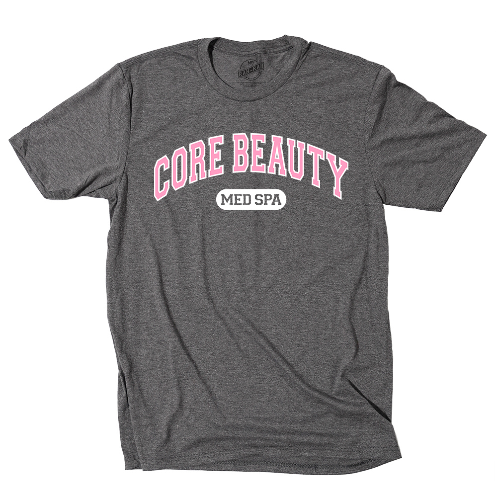 Core Beauty Unisex District Perfect Tri blend Crew Tee - GREYFrost
