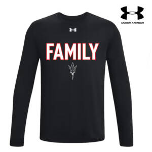 Clinton TEAM Under Armour Men’s Team Tech Long Sleeve-Black