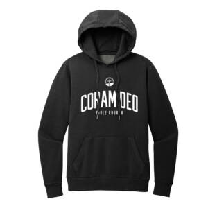 Coram Deo Bible Church District Wash Fleece Hoodie – Black