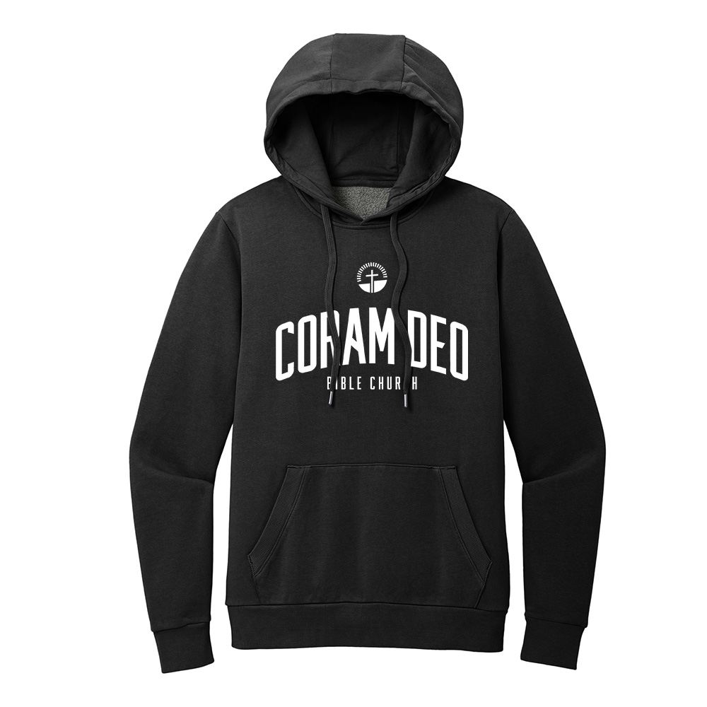 Coram Deo Bible Church District Wash Fleece Hoodie - Black