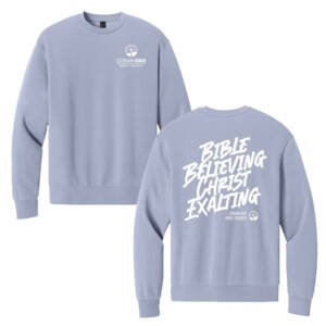 Coram Deo Bible Church District MelloFleece Crewneck – IcelandicPurple
