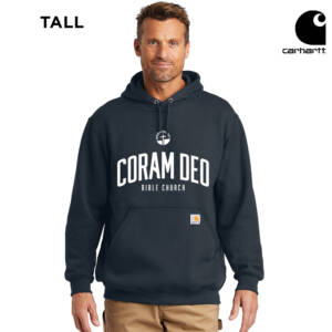 Coram Deo Bible Church Carhartt Tall Midweight Hooded Sweatshirt  – NewNavy