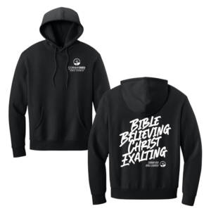 Coram Deo Bible Church District MelloFleece Hoodie – Black