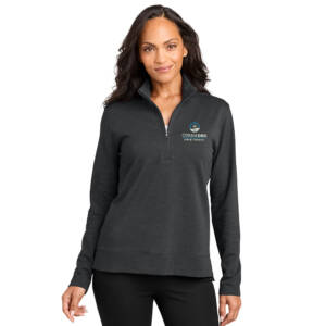 Coram Deo Bible Church Port Authority Women’s Breakwater 1/4 Zip – GreySteel