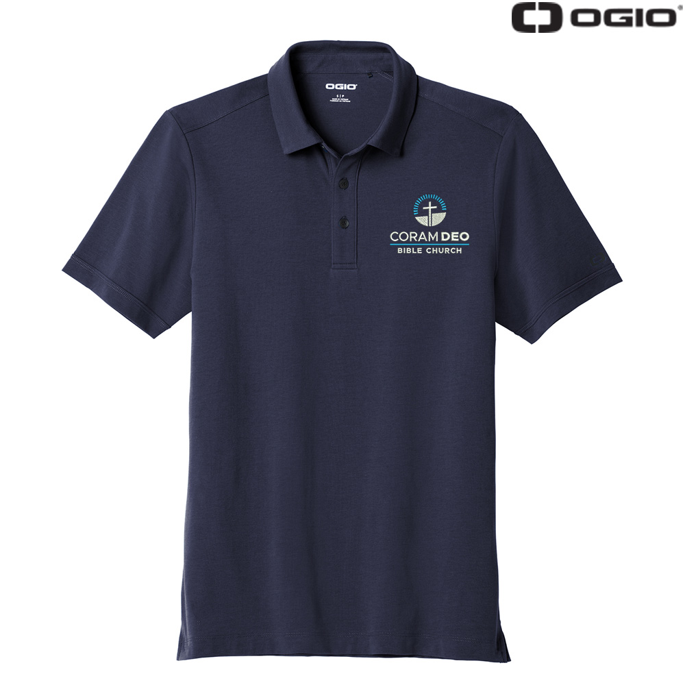 Coram Deo Bible Church OGIO Limit Polo - Navy