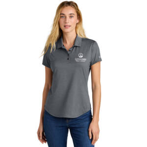 Coram Deo Bible Church New Era Women’s Power Polo – ShadowGreyHeather
